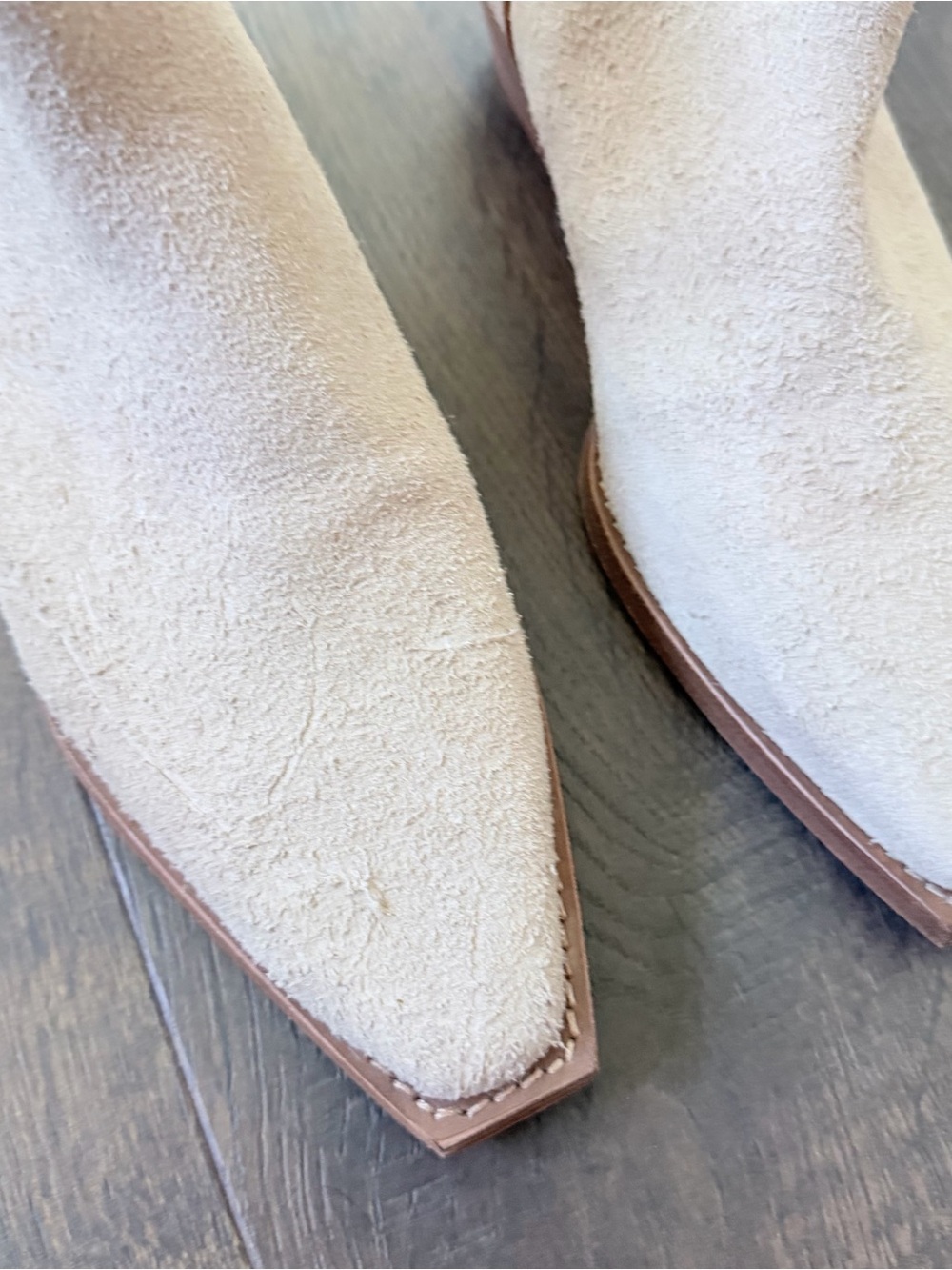 Free People We The Free Wesley Ankle Boots | English Khaki | 36.5/6.5 - Picture 5 of 8